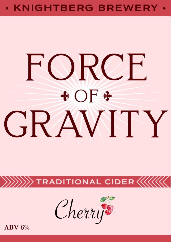 Force of Gravity Cherry Cider